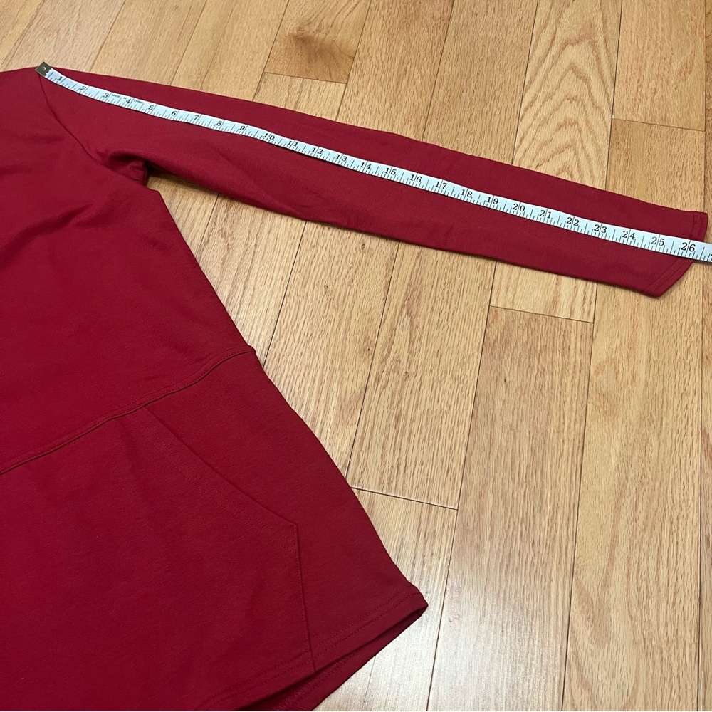 Blondie Apparel Hillside Red Sweater - Picture 8 of 10